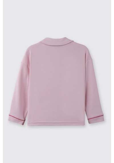 Panço Kız Çocuk Pijama Takım Pembe