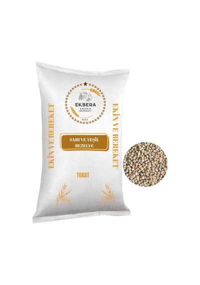Sarı Ve Yeşil Bezelye Karışımı Katkısız & Doğal - 1 Kg - 901650249