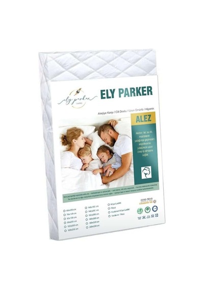 Ely Parker Renkli Alez Pembe-sıvı Geçirmez Kapitoneli Fitted-pamuklu-yanı Çarşaflı-çift Kişilik-tek Kişilik-be Diğer