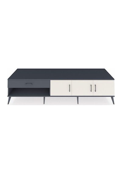 Kronos Tv Ünitesi 2 Raflı Tek Çekmeceli 3 Kapaklı 220x59x51 Antrasit-aytaşı/antrasit Aytası/antrasıt - Antrasıt Kronos Tv Ünitesi 2 Raflı Tek Çekmeceli 3 Kapaklı 220x59x51 Antrasit-aytaşı/antrasit Aytası/antrasıt - Antrasıt
