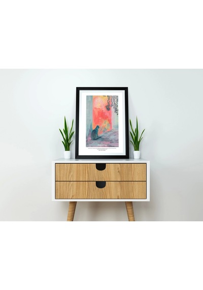 Paw-pow No:15 Art Print