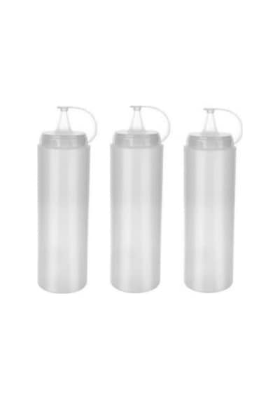 Titiz Chef Sos Şişesi 3 Adet 700 Ml Bpa Free