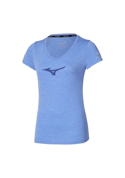 Mizuno Short Sleeve Kadın Tişört Mavi Çok Renkli