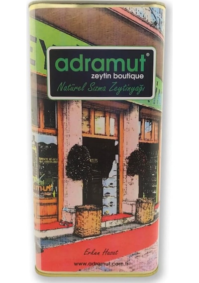 Adramut Naturel Sızma Zeytinyağı Erken Hasat 5 L