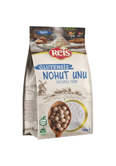 Reis Nohut Unu 500 G Glutensiz Baklagil Unu 5'li Avantaj Paketi - 5 Adet Tarı