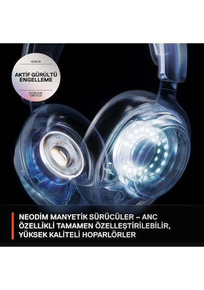 Steelseries Arctis Nova Pro Wireless Kablosuz Oyuncu Kulaklığı