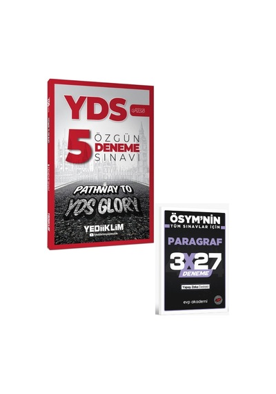 Yediiklim 2027 Pathway To Yds Glory E-yds 5 Özgün Deneme+ Evp Akademi Paragraf