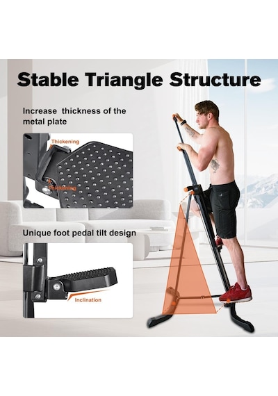 Avessa Relife Ab Vertical Climber 5 Kademeli Dikey Tırmanma Egzersiz Aleti
