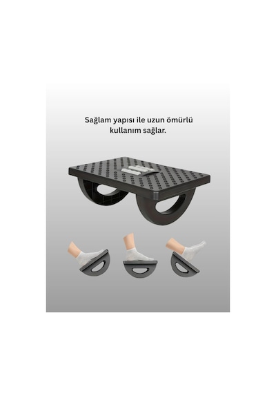 Ayak Destek Ve Masaj Aleti - Ergonomik, Isıtmalı, Ayarlanabilir Yükseklik Çok Renkli