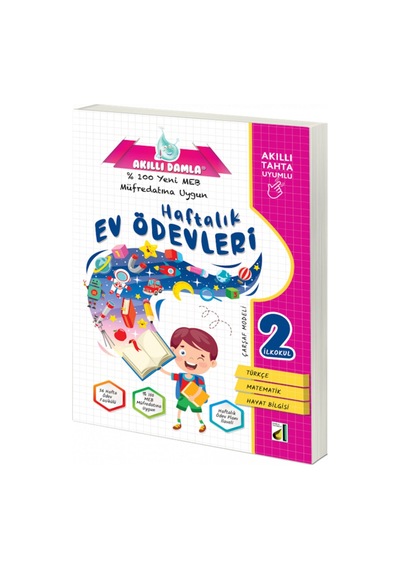 Akıllı Damla 2. Sınıf Haftalık Ev Ödevleri