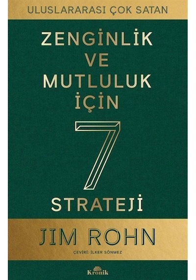 Zenginlik ve Mutluluk İçin 7 Strateji - Jim Rohn - Kronik Kitap
