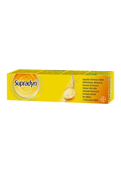 Supradyn Koenzim Q10 15 Efervesan Tablet