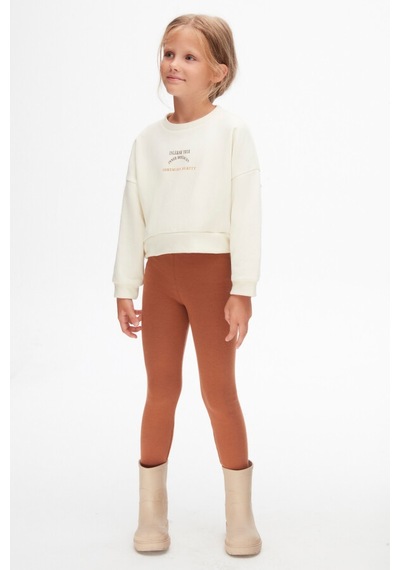 Xo Kids Kız Çocuk Sweatshirt 4-8 Yaş 37509 Krem