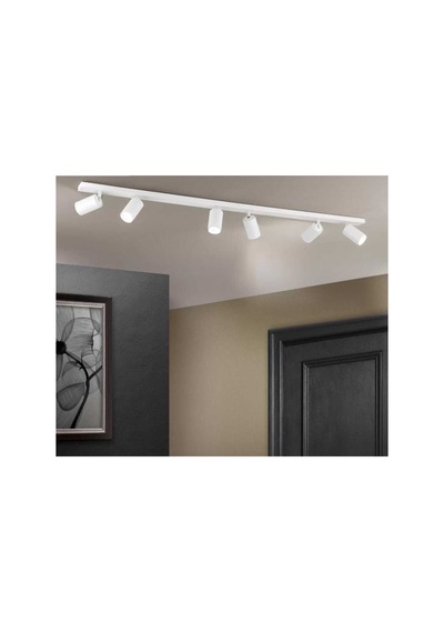 120cm Os Ram Ampullu Led Avize Led Spot Led Avize Beyaz Modern Avize Siyah
