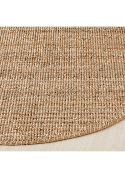 Jüt Halı, Natürel, 130 Cm