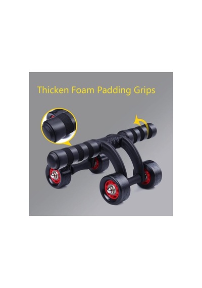 Multiflexpro Ab Wheel Roller Fitness Karın Kası Aleti 4 Tekerlek