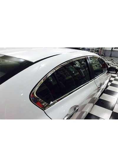 Honda Civic Fb7 2012-2015 Cam Çıtası Çerçevesi Kromu Nikelajı Kom
