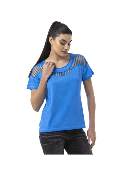 Wt388 Powermuse Graphic Women S T-shirt Fearless Chic Edition Çok Renkli