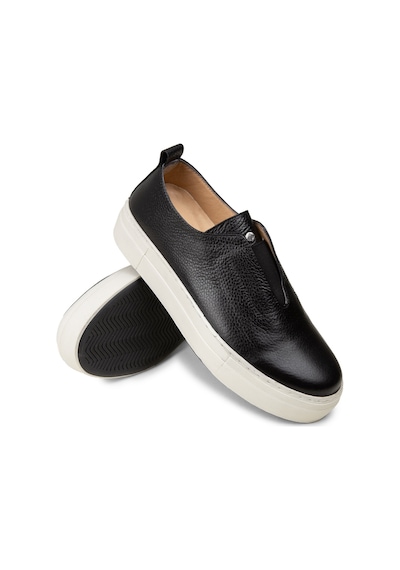 Deery Kadın Hakiki Deri Siyah Sneaker Ayakkabı - R2233zsyhc02