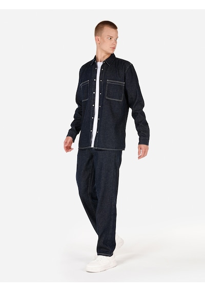 Colin's Colins 099 Rory Regular Chino Orta Bel Düz Paça Mavi Erkek Pantolon Cl1070606 Denim Mavi