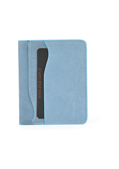 Ziya, Unisex Hakiki Deri Kartlık 1539852z02 Mavi 1539852z02 210 Mavi