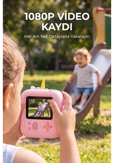 Liçi LC-P01 Çocuk Fotoğraf Makinesi