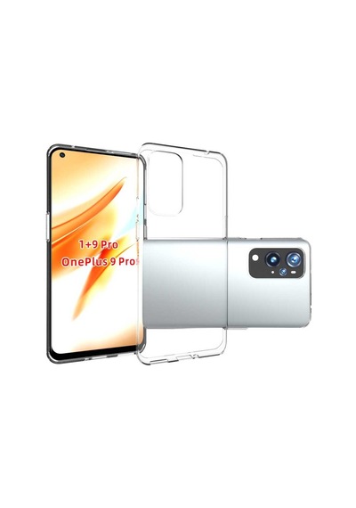 Zore One Plus 9 Pro Kılıf Süper Silikon Kapak - Renksiz Renksiz