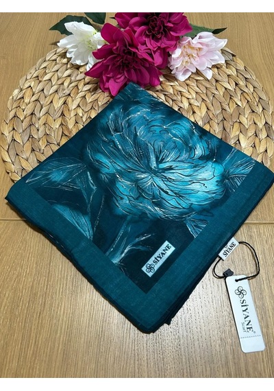 Siyane Scarf Lotus Desen Eşarp 05 Çok Renkli