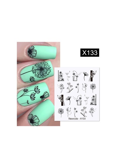 Su Transferli Nail Art Sticker X133 53622-9