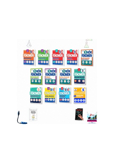 Fenomen Yayıncılık 5.sınıf 13k Set Gh-16