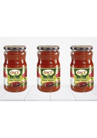 Acı Biber Salçası 700 G 3 Adet