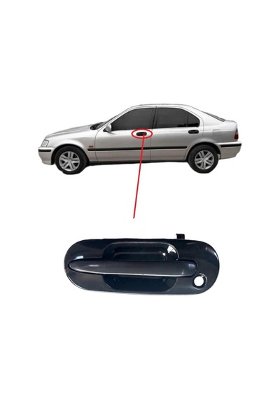 Honda Civic Euro / Cr-v Kapı Açma Kolu Ön Dış Sol 1997-2000 Modeller
