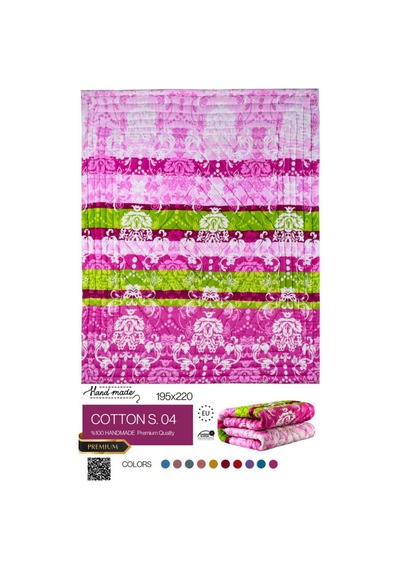 El Dikişi Çift Kişilik Emprime Yorgan Cottons.04 Cottons.04