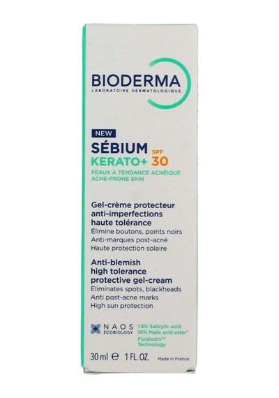 Bioderma Sebium Kerato+ Spf30 Gel-creme 30ml