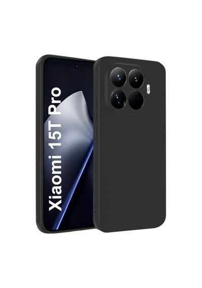 Xiaomi Mi 15t Pro Uyumlu First Silikon - Siyah