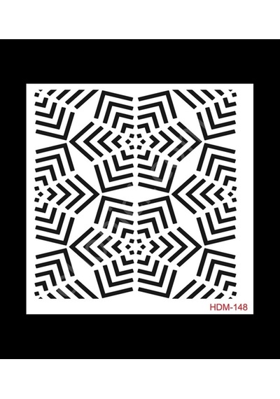 Hdm148 Cadence Home Dekor Stencil 25X25