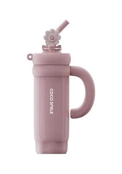 Vagonlife 950 Ml Çelik Termos - Cocosmile 950 Ml Vakumlu Paslanmaz Çelik Termos Pembe Çok Renkli