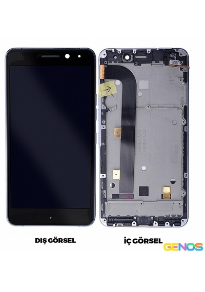General Mobile Gm5 Plus Uyumlu Lcd+dokunmatik+çıtalı Siyah Sn808966