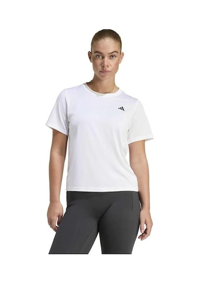 Adidas Workout Essentials Kadın Beyaz Yuvarlak Yaka Tişört Beyaz