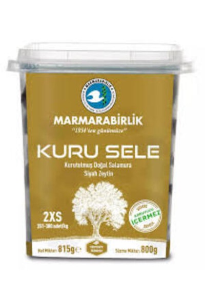 Marmarabirlik Kuru Sele 2xs 351-380 Kb 800 Gr Pet Kavanoz X 6 Ade