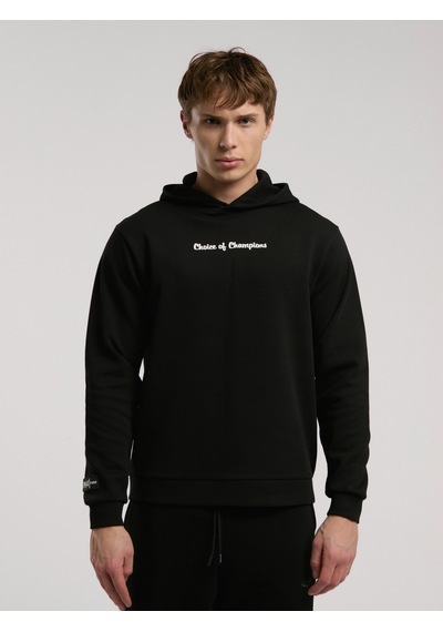 Everlast Champions Collection Siyah Erkek Kapüşonlu Sweatshirt Siyah