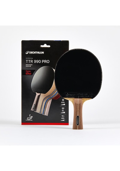 Kuıkma Masa Tenisi Raketi - Ittf Kulüp Yüksek Seviye - 9 Yıldız - Ttr 990 Pro Spin