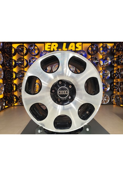 4 Adet Audi  7 16 5 112 Et42 57.1 Black Mack Jant Revize Edilmiş Takım