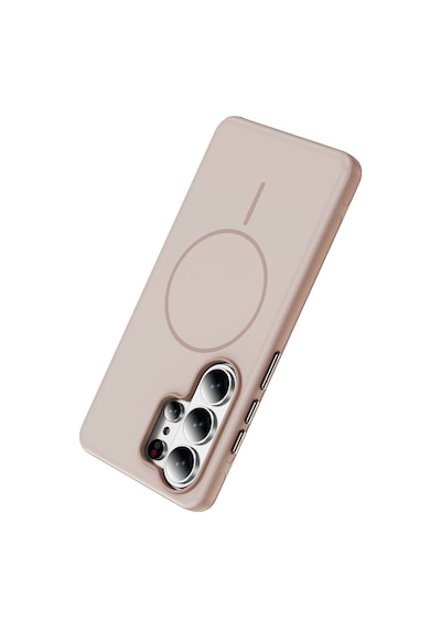 Vendas Galaxy S26 Ultra Uyumlu Joko Neksa M-safe Kapak + Bilvis Cam Ekran Koruyucu Pembe