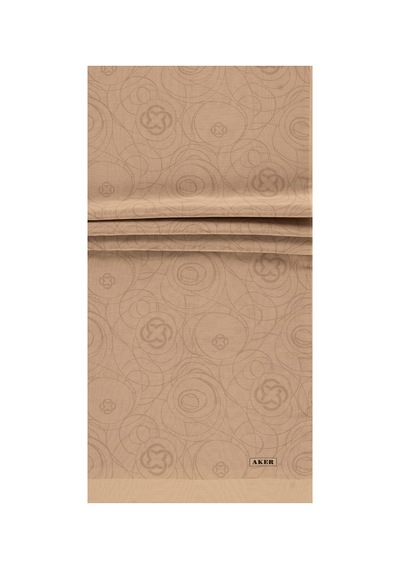 Aker Kemik 75x200 İpek Koton Şal Kemik Kemik