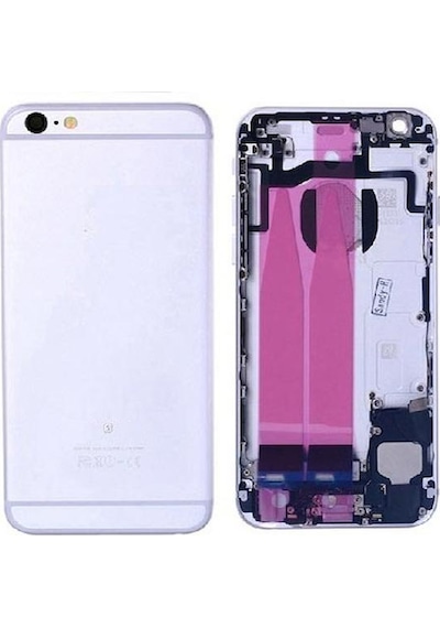 Apple Uyumlu iPhone 6s İle Dolu Kasa Gümüş