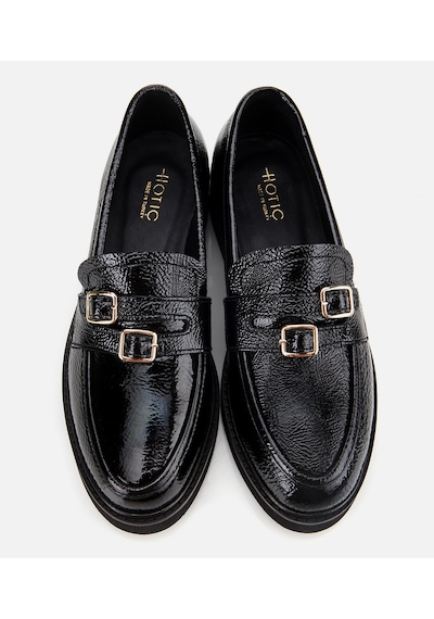 Hotiç Kadın Rugan Deri Siyah Tokalı Klasik Loafer 01ayh313640a100 01ayh313640a100 Siyah