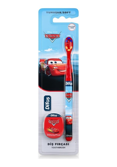 Difaş Cars Yumuşak Kıllı Diş Fırçası 8-14 Yaş