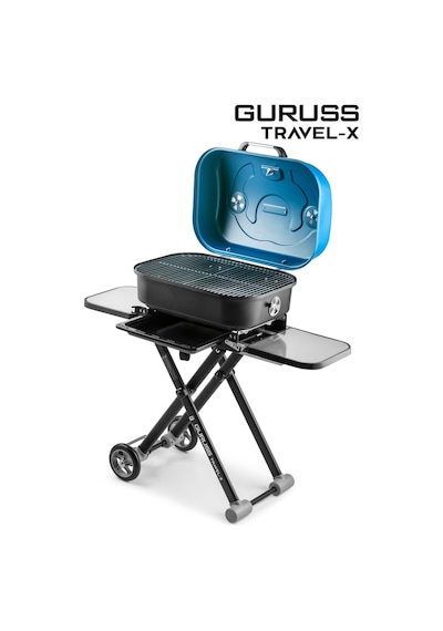 Guruss Travel-x Taşınabilir Mangal Tam Set Mavi Model:grs16