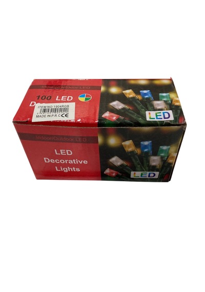 100 Led Renkli Yılbaşı Ağacı Işıkları